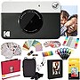 Kodak Printomatic Instant Print Camera, Black All-in-Bundle with Zink Paper, Photo Album & More~#|#~1C6A1D88-5C92-4AC1-9980A92F652DD754_sc7