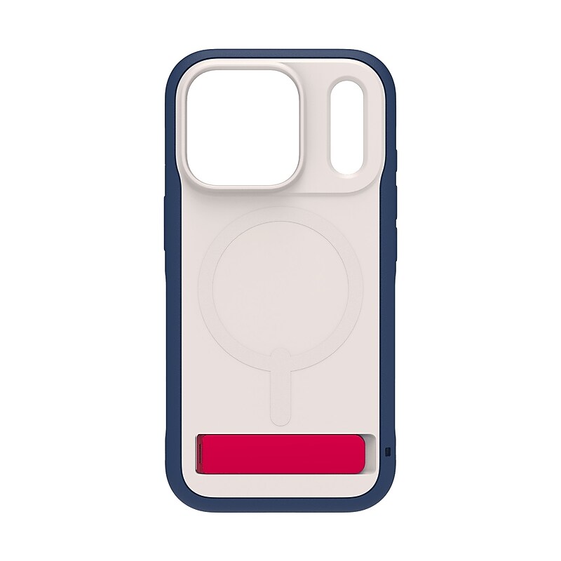 ZAGG Sedona Snap KS MagSafe Phone Case for iPhone 17 Pro, Shock Absorbing, Red Light/Blue (702319138) image 1