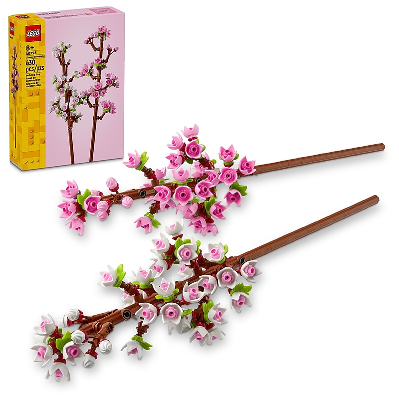 LEGO Botanicals Cherry Blossoms, 430 Pieces (40725) image 1