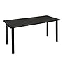 Regency Kee 72"W x 24"D Training Room Table, Laminate, Ash Grey/Black (MT7224AGBPBK)~#|#~1C77A6AE-BBB9-4B71-B84A8D73BD9C3A86_sc7
