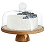 MegaChef Acacia Wood Cake Stand, Wood (935122132M)~#|#~1C79DD68-4FD0-45C4-99C7B4694D44590F_sc7
