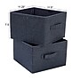 Household Essentials Storage Boxes & Bins 16.73 Quart Storage Container, Cardboard, Blue, 2/Pack (HE1070)~#|#~1C7AF5C1-79EF-479C-BCB080919FE36BCC_sc7