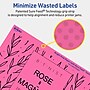 Avery Rectangle Laser/Inkjet Multipurpose Labels, 4.75" x 7.75", Bright Pink (160/Box)~#|#~1C7EB477-A2CA-4EC7-B2A11206A6F80C4A_sc7
