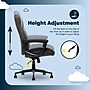 Serta Comfort Eco Ergonomic Velvet Fabric Swivel Executive Chair, Brown (CCHR10006D)~#|#~1C835424-1990-40CC-99E2A5C99EE1B4B8_sc7