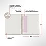 Staples Pro120 Elite™ Flexible Cover Notebook, 8.5" x 11", Narrow Ruled, 90 Sheets, Dusty Pink (ST63368)~#|#~1C83EF57-64B0-41BA-ADECB507E81C0613_sc7