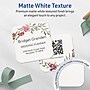 Avery Square Rounded Corners Integrated Cards, Matte White, 300/Pack (19479399843)~#|#~1C84B438-457C-4D39-A105EFA5D47BCA0E_sc7