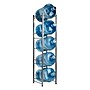 Mind Reader 5-Shelf Mobile Water Jug Stand Holder, Metal, Silver (5TJUG-SIL)~#|#~1C8F6B70-924E-490B-977D64287A96670F_sc7