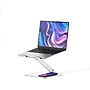 Alogic Elite Power 11" x 11" Aluminum Adjustable Laptop Stand with Wireless Charger, White (EPLSWCWH)~#|#~1C9E8F37-A28F-40EC-BEF5335B29F89AD6_sc7