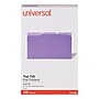 Universal File Folder, 3 Tab, Legal Size, Bright Violet, 100/Box (UNV10525)~#|#~1CA6AA9D-ABC0-4B34-B8D3702BEF4AC72A_sc7