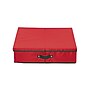 Household Essentials Holiday Wreath Storage Container Box with Handles, Cream/Brown (HH582RED-1)~#|#~1CAA2EC3-969C-4A05-A6E0FC8FFC742BF4_sc7