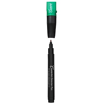 Dri Mark Dual Detector Counterfeit Pens with UV LED Cap, Black (351UVB)