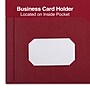 Staples 2-Pocket Matte Plastic Presentation Folder, Burgundy (ST21636-CC)~#|#~1CBCBA84-CF38-4B82-A75AC7F55BF6C20E_sc7