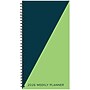 2026 Willow Creek 3.87" x 6.50" Weekly Personal Organizer, Paperboard Cover, Navy/Lime (57711X)~#|#~1CBDF135-D090-4DB1-84AB6BC04ED5123E_sc7