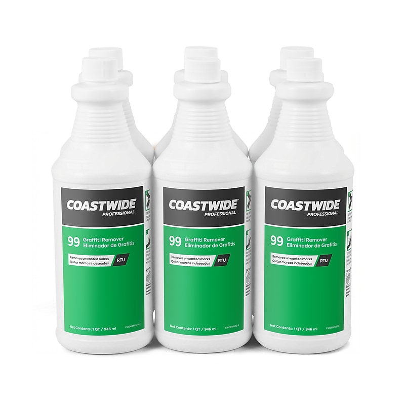 Coastwide Professional Degreaser Graffiti Remover 99, 0.95L, 6/Carton (CW990032-A) image 1