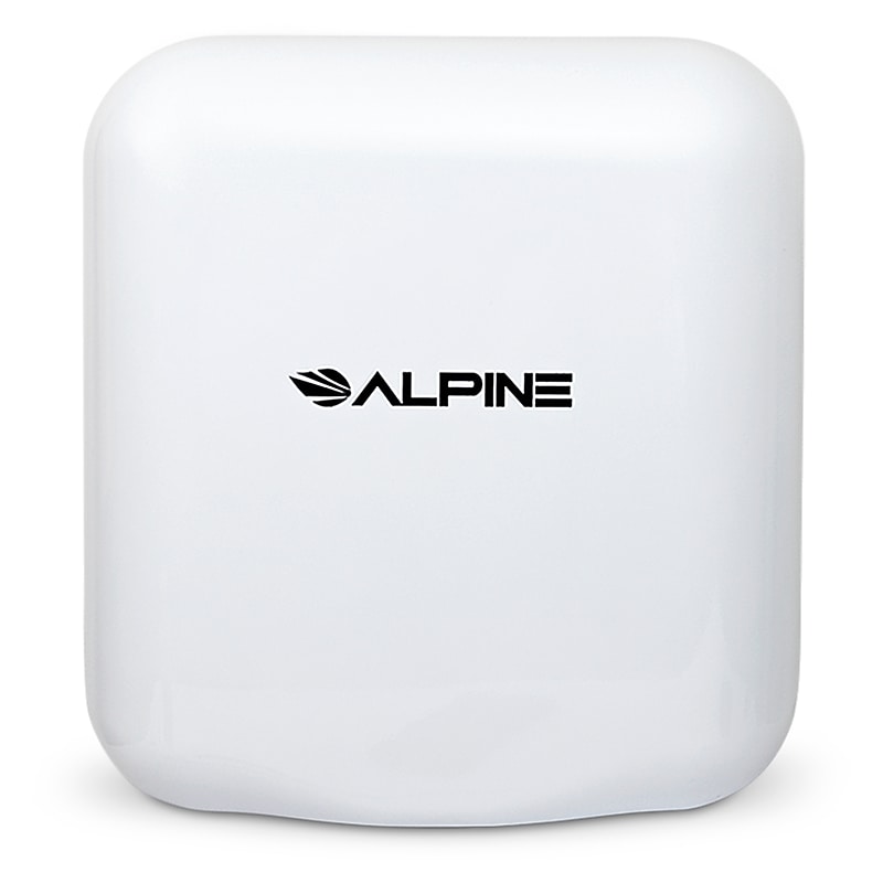 Alpine Industries Hemlock 220V Automatic Hand Dryer, White (400-20-WHI) image 1