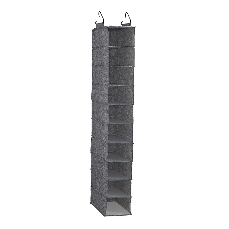 Household Essentials Hanging Closet Organizer, 10 Shelf (7506-1) image 1