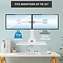 Mount-It! Electric Standing Desk Converter with Dual Monitor Mount, White (MI-7952WHT)~#|#~1CDF6F7D-775C-45FC-8D2C0FBA9AE30EBD_sc7