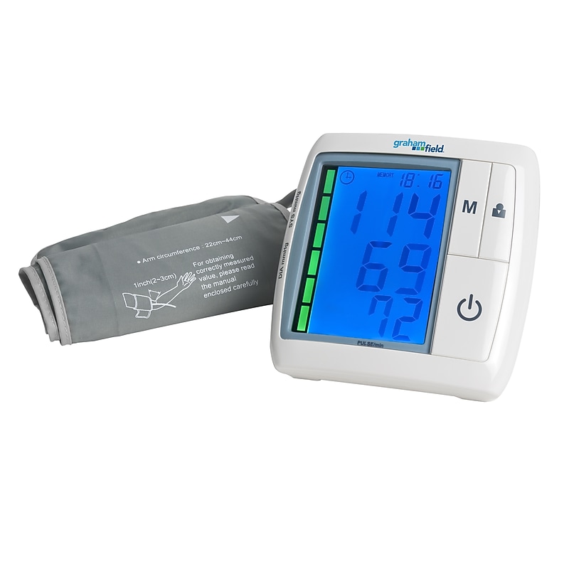 Graham-Field Blood Pressure Monitor, Adult, Gray (1143) image 1