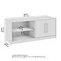 Bush Business Furniture Vista Low Storage Cabinet with Doors and Shelves, Natural Elm (VSS160NE)~#|#~1CE11396-A648-48E6-B2BDA753D0367F26_sc7