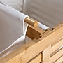 Household Essentials Double Laundry Hamper with Lid, Bamboo/Cotton, Natural (HE1172)~#|#~1CE52C58-74D5-4B3B-ABDF3A96CA9281D9_sc7