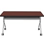 Safco Rumba Training Room Table, 30" x 60", Biltmore Cherry (RBA6030FLSLBMCH)~#|#~1CE697DC-5464-45E0-8767677EECF778FD_sc7