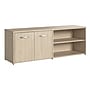 Bush Business Furniture Studio C Low Storage Cabinet with Doors and Shelves, Natural Elm (SCS160NE)~#|#~1CE6E809-953F-4028-A53C1B30151782B9_sc7