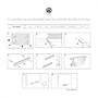 U Brands Floating Glass Dry Erase Calendar Board, Frameless, 35" x 23", White Frosted Surface (2775U00-01)~#|#~1CED7BC0-0044-4610-811CA173B45A9022_sc7