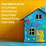 Flipside Poster Board, 30" x 20", Corrugated, White, 25/Carton (32300-25)~#|#~1CEE9D69-8EA5-4CE1-A01576BC7495A8B6_sc7
