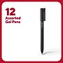 TRU RED™ Quick Dry Gel Pens, Medium Point, 0.7mm, Assorted, 12/Pack (TR54483)~#|#~1CF20B94-2EDE-41D7-A84FCF7C34C42759_sc7