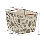 Household Essentials Medium Decorative Storage Bin, Multicolored (HH616-1)~#|#~1CF2D947-5482-450F-82CE6BF2F40E23FC_sc7