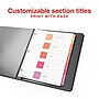 Staples Customizable Table of Contents Numeric Dividers, 5-Tabs, 6 Sets, Multicolor (ST62968)~#|#~1CF70743-6B5C-4F82-BE55B89AD23C5167_sc7