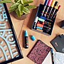 POSCA PC-8K Water Based Paint Marker, Broad Chisel Tip, Fluorescent Pink, 2/Pack (UBCPC8KFPINK-2)~#|#~1CF7ADD7-0627-470F-800E9D01DEBC1A90_sc7