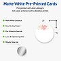 Avery Silver-Holly Sparkles Matte Blank Card, White, 120/Pack (S00-FHG)~#|#~1CF83066-D89D-4B36-83722A4308A5DFC5_sc7