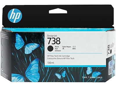 HP 738 Black Standard Yield Ink Cartridge (498N4A) Sansujyuku sansujyuku.com