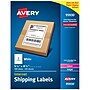 Avery Laser/Inkjet Shipping Labels, 5-1/2" x 8-1/2", White, 500 Labels/Box (95930)~#|#~1CFE9353-772F-42F4-A3C1CC4A8613EC63_sc7