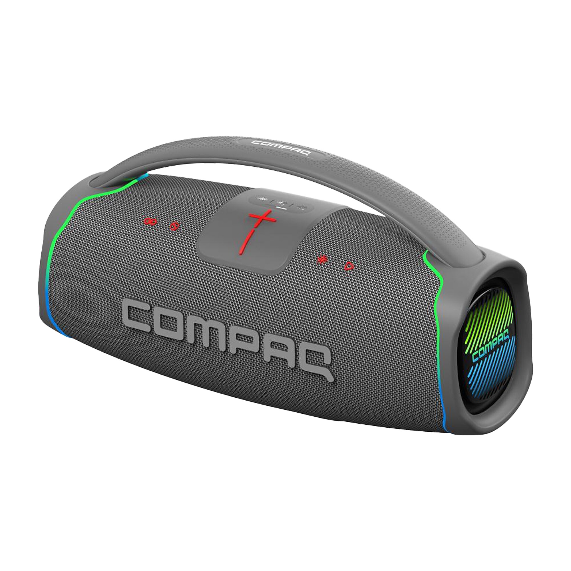 Compaq CMQ 200W Bluetooth Speaker with Microphone, Gray (CMQ200W) Sansujyuku sansujyuku.com