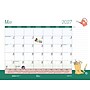 2027 House of Doolittle Seasonal Holiday 22" x 17" Monthly Desk Pad Calendar (139-27)~#|#~1D037000-5333-4460-A234075B95ADD07C_sc7