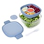 bentgo All-in-One Salad Container, 5-Compartment, Light Blue, 61 oz. (BGLASSAL-LB)~#|#~1D04CEAC-EAA4-4D8C-A7083CFC6CCF3D55_sc7