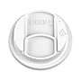 Dixie Reclosable Polypropylene Hot Cup Lid, 10/12/16/20 oz. Cup, White, 1000/Carton (DSL9542)~#|#~1D0571B6-14A7-4688-9452E8D85E657D58_sc7