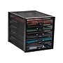 Mind Reader 5-Compartment Metal Mesh File Storage Drawers, Black (5CABMESH-BLK)~#|#~1D0A582E-04F1-455E-87DDB285FD3E4515_sc7