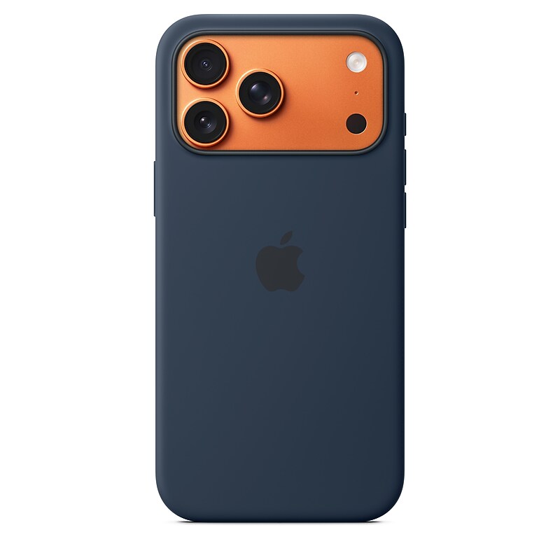 Apple Silicone MagSafe Phone Case for iPhone 17 Pro Max, Midnight (MGFP4ZM/A) image 1