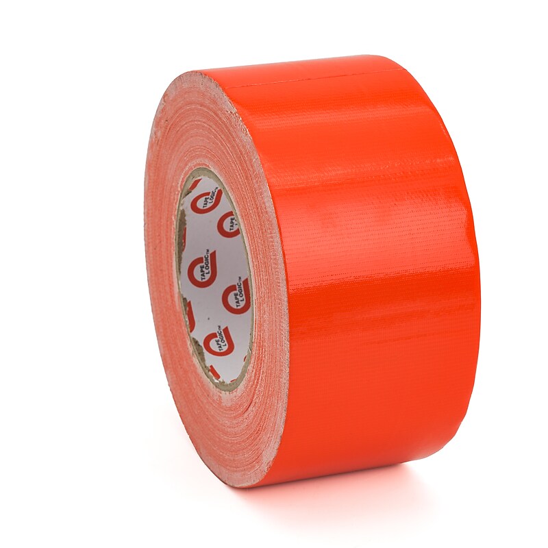 Tape Logic Heavy Duty Duct Tape, 3" x 60 yds., Orange, 3/Carton (T988100RN3PK) image 1