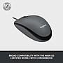Logitech M100 Ambidextrous Optical USB Mouse, Black (910-001601)~#|#~1D10ADE3-4FF1-46F6-84C3233DA5125086_sc7