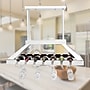 Elegant Designs 2 Light LED Overhead Wine Rack, White (WR1000-WHT)~#|#~1D124594-2F9A-4936-87BDA3D9F6866BBD_sc7