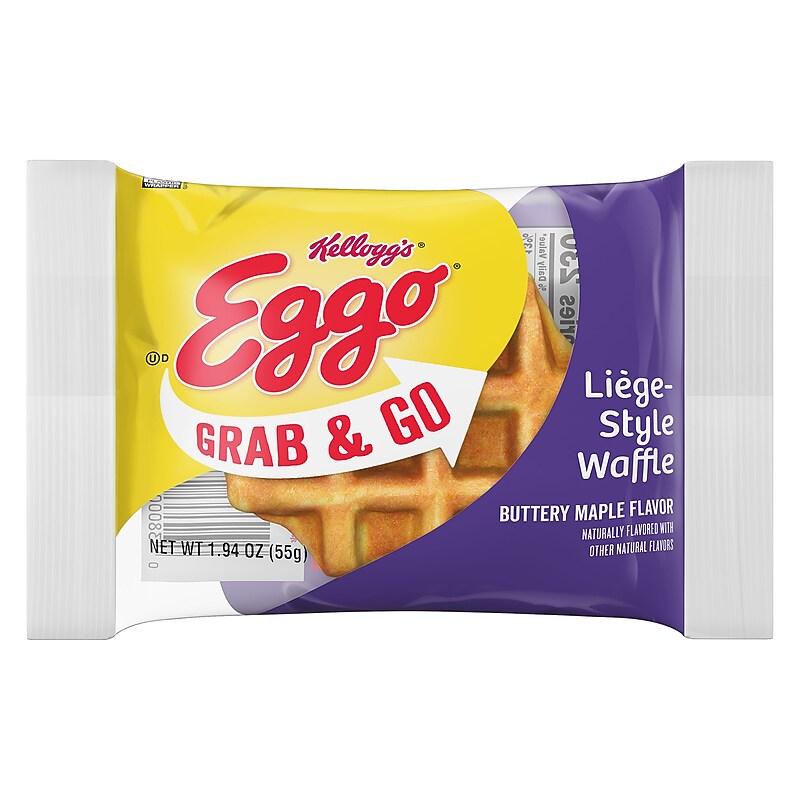 Eggo Homestlye Butter Maple Waffles, 1.94 oz., 54/Pack (220-02466) image 1