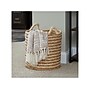 Household Essentials Ginger Corn Leaf/Cattail Storage Basket, Light Beige/Cream (ML-6720)~#|#~1D15779B-363C-49E5-A901890FE55F1B6D_sc7