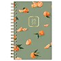 2025-2026 Blue Sky Oranges 3.625" x 6.12" Academic Year Weekly & Monthly Planner, Plastic Cover, Mint (155403)~#|#~1D161CBF-003A-44DC-96B1027031C6E1AC_sc7
