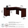 Bush Furniture Cabot 60"W 3 Position L Shaped Sit to Stand Desk, Harvest Cherry (CAB043HVC)~#|#~1D199677-059D-4248-84568735E69DCF4F_sc7