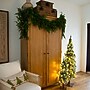 Nearly Natural Artificial Real Touch Norfolk Island Pine Garland, 8' (W1395)~#|#~1D20B769-1BA4-4FF3-893B0C36681BC9EC_sc7
