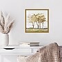 Amanti Art Golden Acre Wood (Trees) by Isabelle Z Framed Canvas Wall Art Print, 16" x 16" (A42675040734)~#|#~1D27D266-B7E4-478A-BF0E8963789FB9B9_sc7